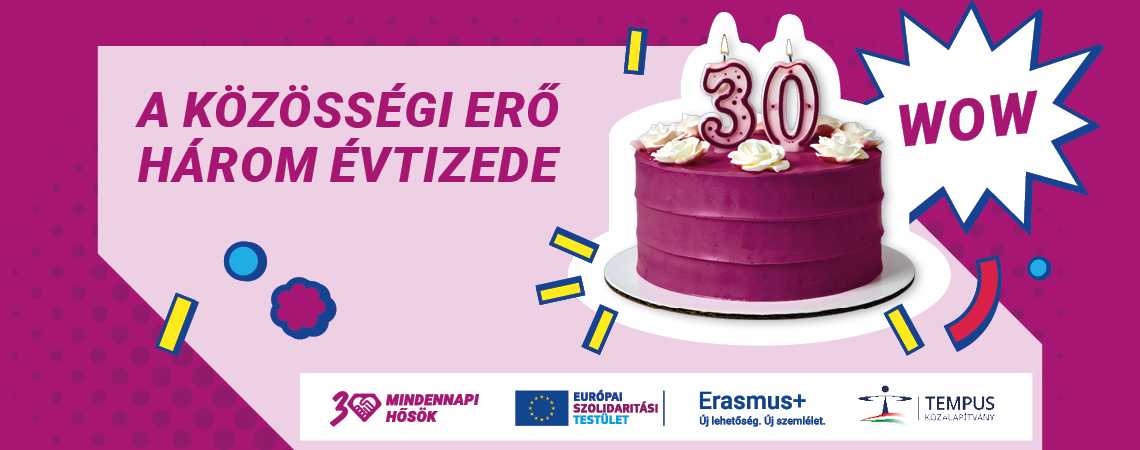 A közösségi erő három évtizede - Harminc gyertya az európai önkéntesség tortáján
