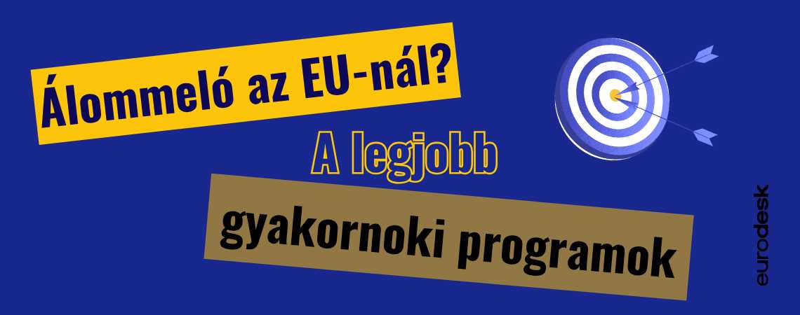 Álommeló az Európai Uniónál? - Ezek a legjobb gyakornoki programok!