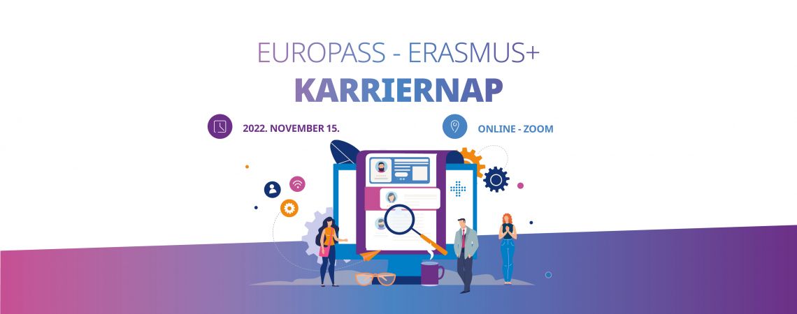 Idén is vár az online Europass-Erasmus+ Karriernap! 